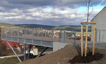 SMC Steffen GmbH - Aussichtspodest aus feuerverzinktem Stahl