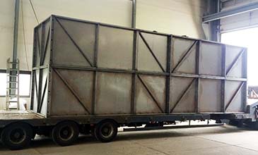 SMC STEFFEN GmbH - Stahleinhausung auf LKW