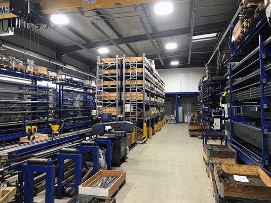 SMC Steffen GmbH - Lagerhalle