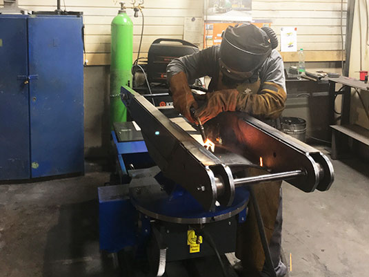 SMC Steffen GmbH - Schweißarbeitsplatz